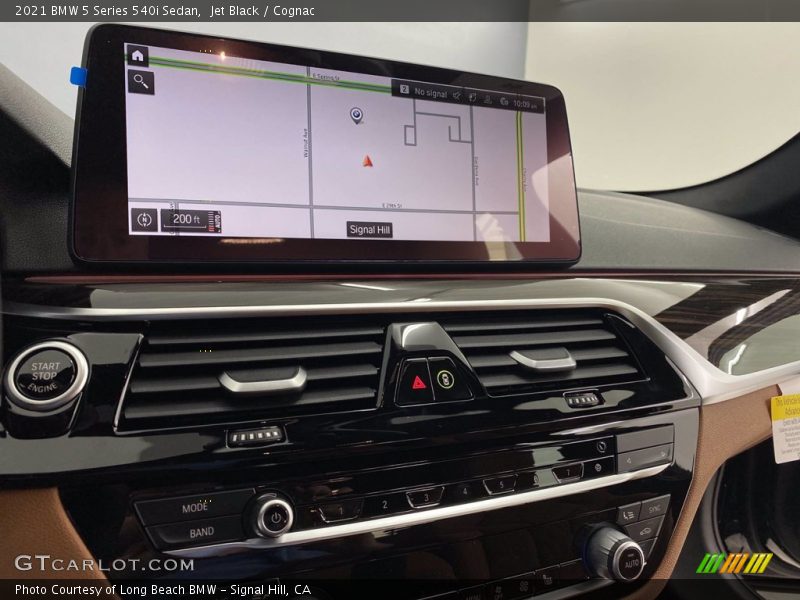 Jet Black / Cognac 2021 BMW 5 Series 540i Sedan