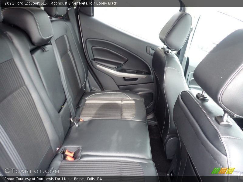 Moondust Silver Metallic / Ebony Black 2021 Ford EcoSport SES