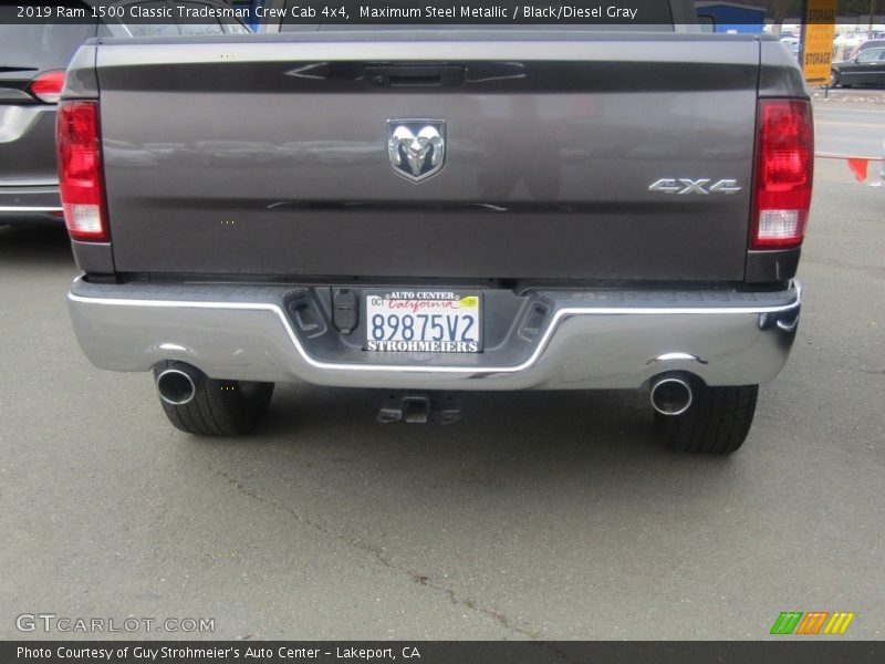 Maximum Steel Metallic / Black/Diesel Gray 2019 Ram 1500 Classic Tradesman Crew Cab 4x4
