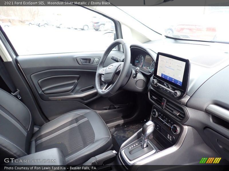 Moondust Silver Metallic / Ebony Black 2021 Ford EcoSport SES
