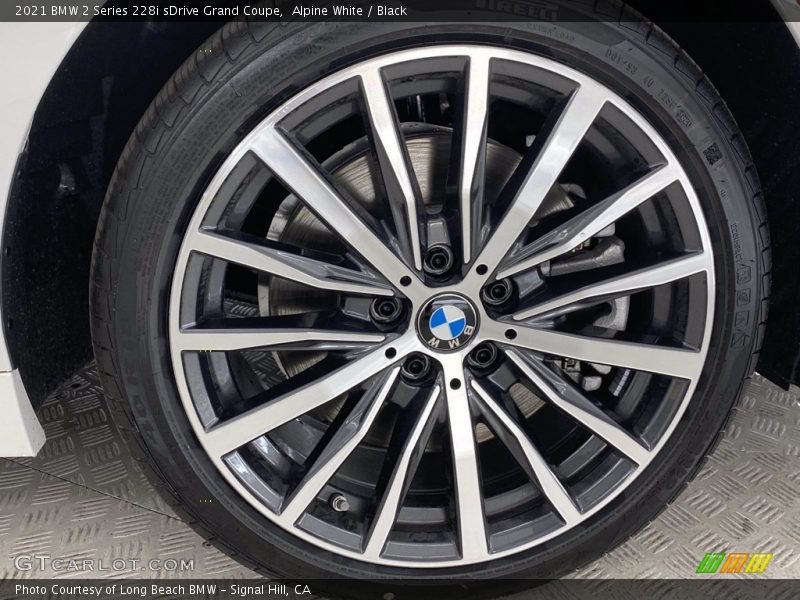 Alpine White / Black 2021 BMW 2 Series 228i sDrive Grand Coupe