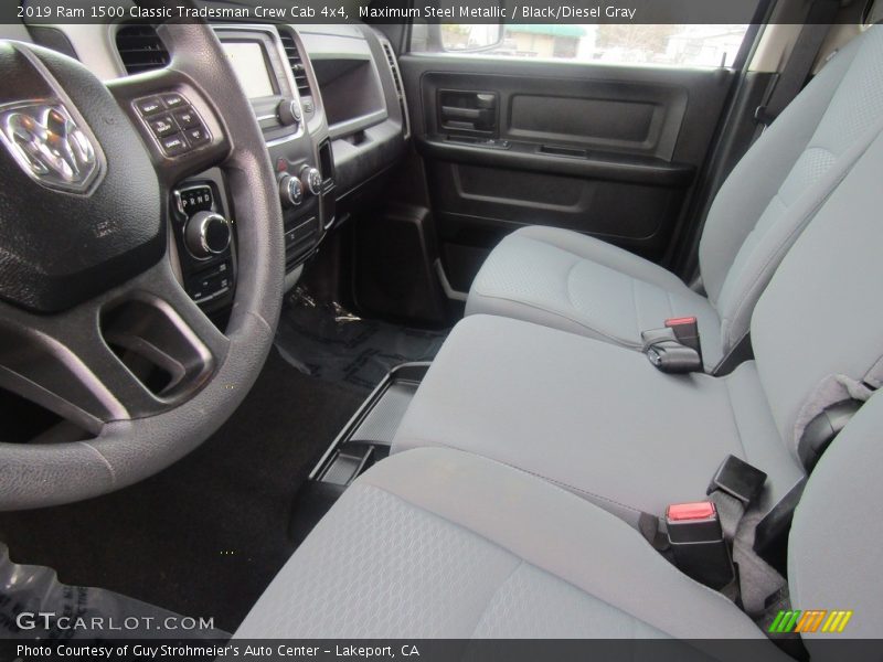 Maximum Steel Metallic / Black/Diesel Gray 2019 Ram 1500 Classic Tradesman Crew Cab 4x4