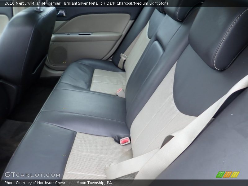 Brilliant Silver Metallic / Dark Charcoal/Medium Light Stone 2010 Mercury Milan I4 Premier