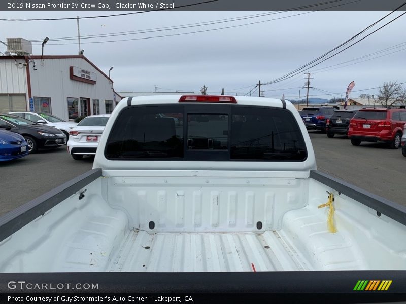Glacier White / Steel 2019 Nissan Frontier SV Crew Cab