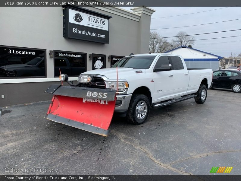 Bright White / Black/Diesel Gray 2019 Ram 2500 Bighorn Crew Cab 4x4