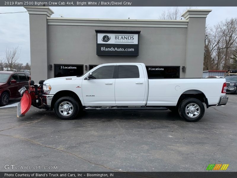 Bright White / Black/Diesel Gray 2019 Ram 2500 Bighorn Crew Cab 4x4