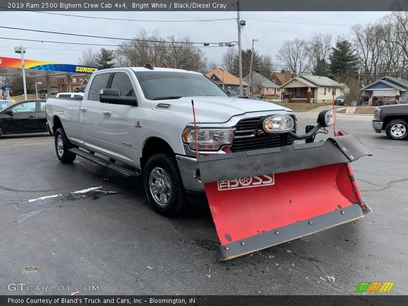 Bright White / Black/Diesel Gray 2019 Ram 2500 Bighorn Crew Cab 4x4