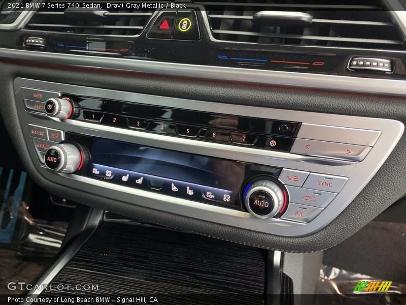 Dravit Gray Metallic / Black 2021 BMW 7 Series 740i Sedan
