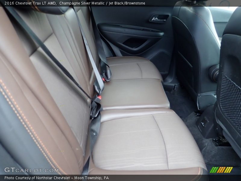 Champagne Silver Metallic / Jet Black/Brownstone 2016 Chevrolet Trax LT AWD