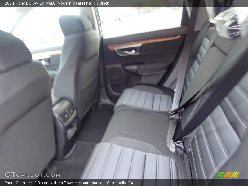 Modern Steel Metallic / Black 2021 Honda CR-V EX AWD