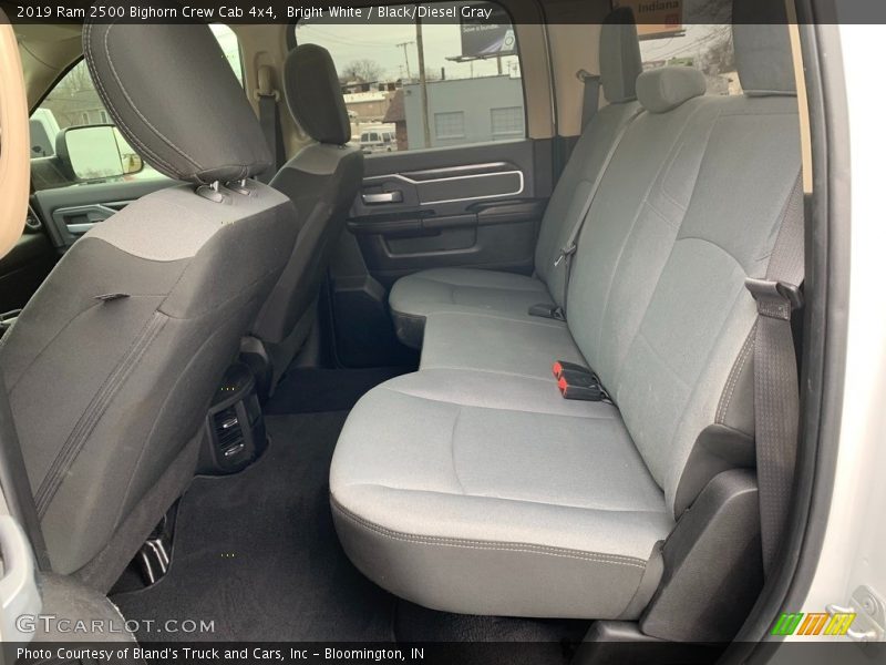 Bright White / Black/Diesel Gray 2019 Ram 2500 Bighorn Crew Cab 4x4