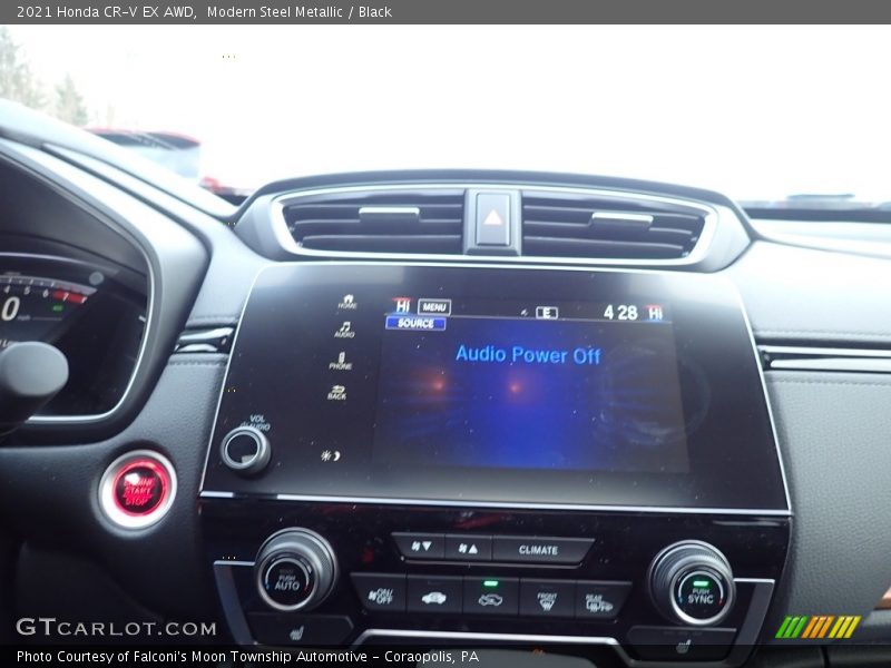 Modern Steel Metallic / Black 2021 Honda CR-V EX AWD