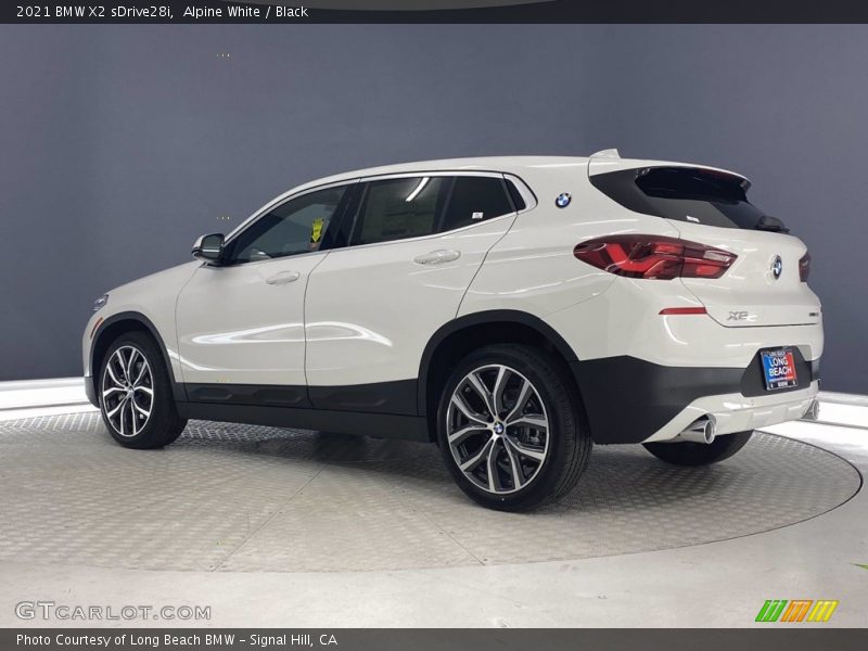 Alpine White / Black 2021 BMW X2 sDrive28i