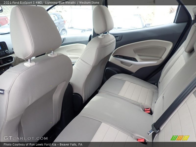 Lightning Blue Metallic / Medium Stone 2021 Ford EcoSport S 4WD