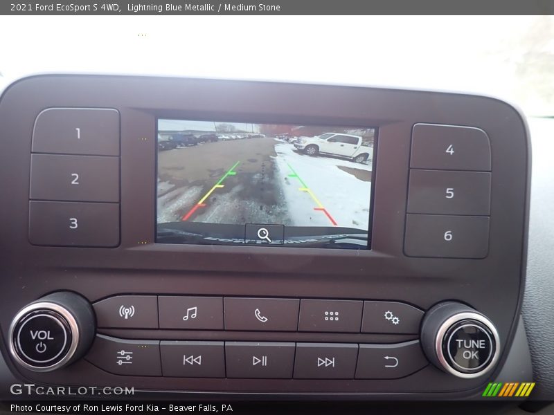 Lightning Blue Metallic / Medium Stone 2021 Ford EcoSport S 4WD