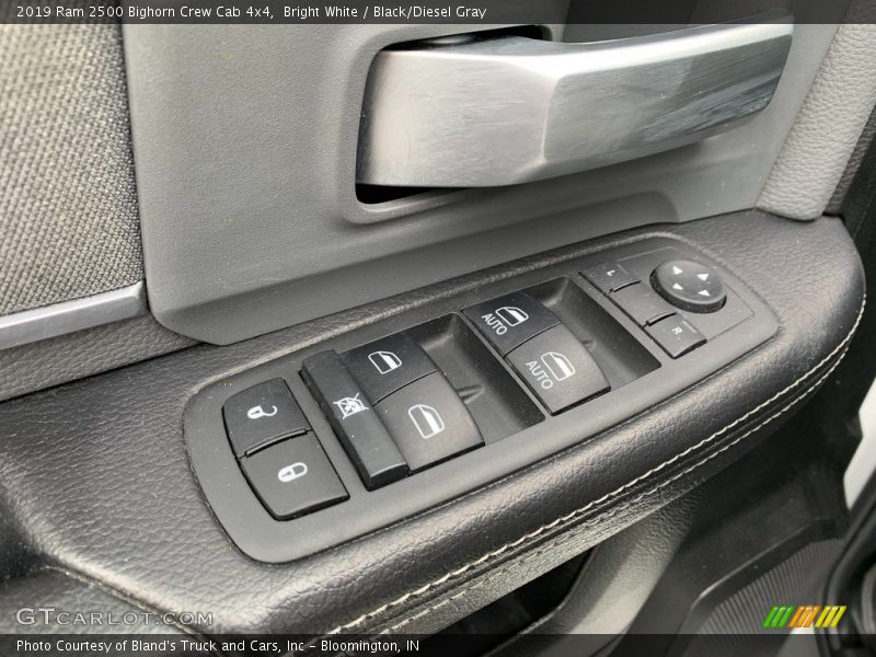 Bright White / Black/Diesel Gray 2019 Ram 2500 Bighorn Crew Cab 4x4
