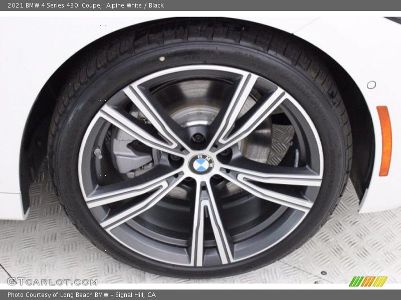 Alpine White / Black 2021 BMW 4 Series 430i Coupe
