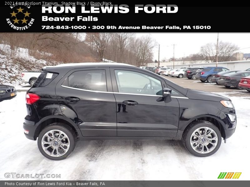 Shadow Black / Ebony Black 2021 Ford EcoSport Titanium