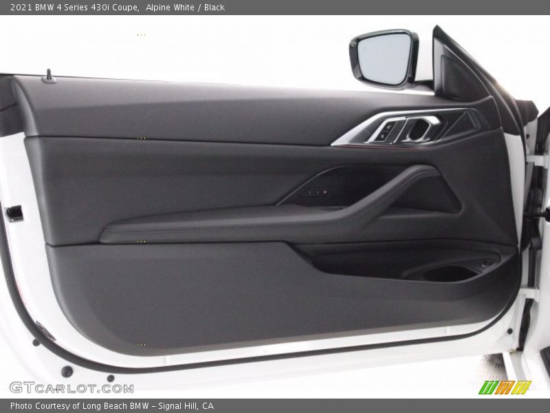 Alpine White / Black 2021 BMW 4 Series 430i Coupe