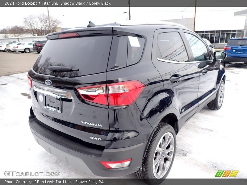Shadow Black / Ebony Black 2021 Ford EcoSport Titanium