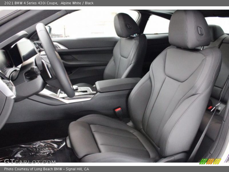 Alpine White / Black 2021 BMW 4 Series 430i Coupe