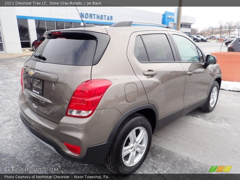 Stone Gray Metallic / Jet Black 2021 Chevrolet Trax LT