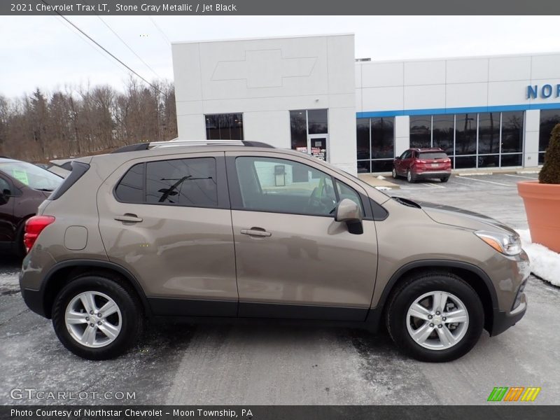 Stone Gray Metallic / Jet Black 2021 Chevrolet Trax LT