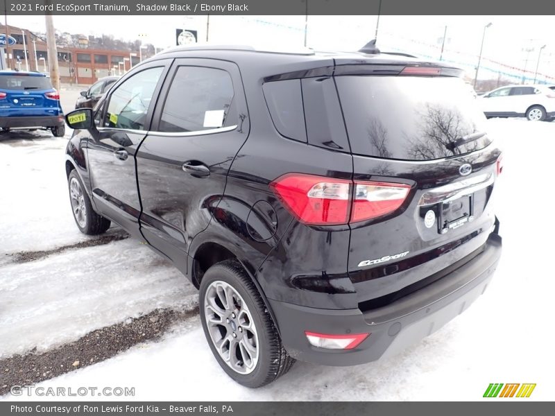 Shadow Black / Ebony Black 2021 Ford EcoSport Titanium