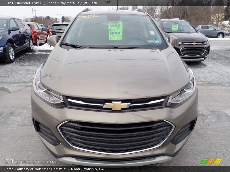 Stone Gray Metallic / Jet Black 2021 Chevrolet Trax LT
