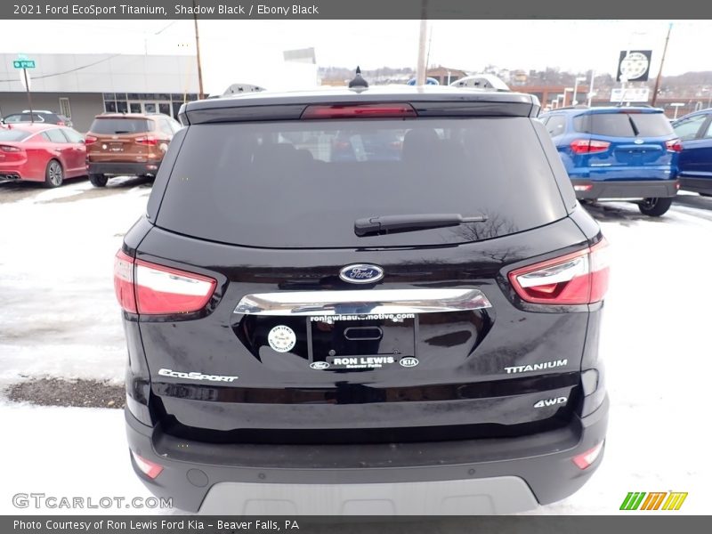 Shadow Black / Ebony Black 2021 Ford EcoSport Titanium