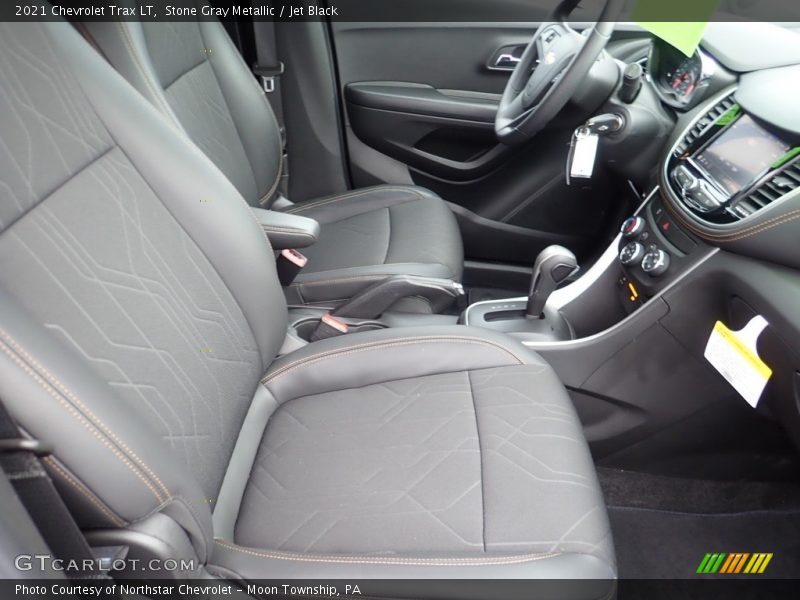 Stone Gray Metallic / Jet Black 2021 Chevrolet Trax LT