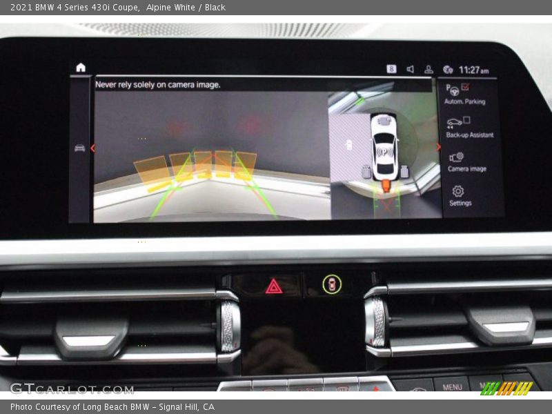 Alpine White / Black 2021 BMW 4 Series 430i Coupe
