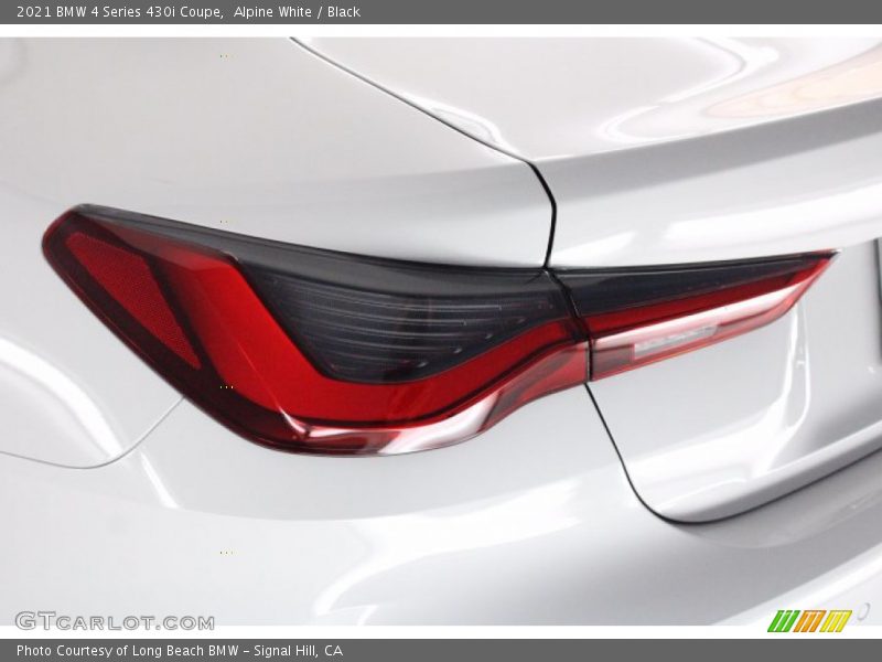 Alpine White / Black 2021 BMW 4 Series 430i Coupe