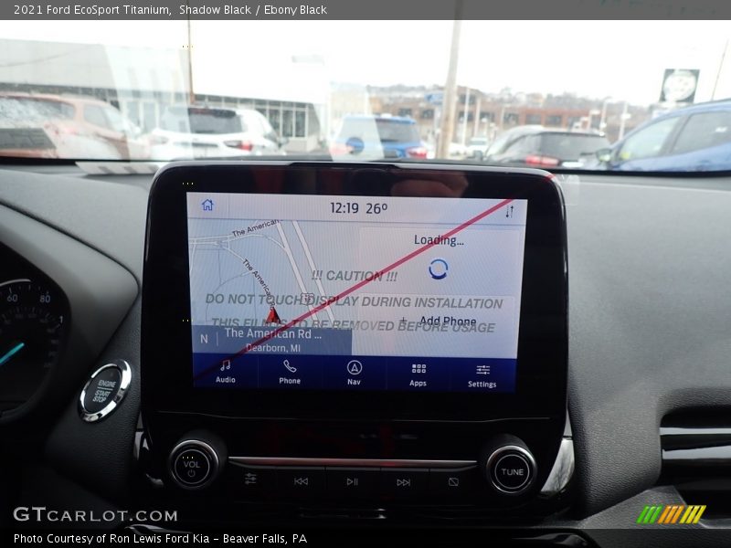 Shadow Black / Ebony Black 2021 Ford EcoSport Titanium