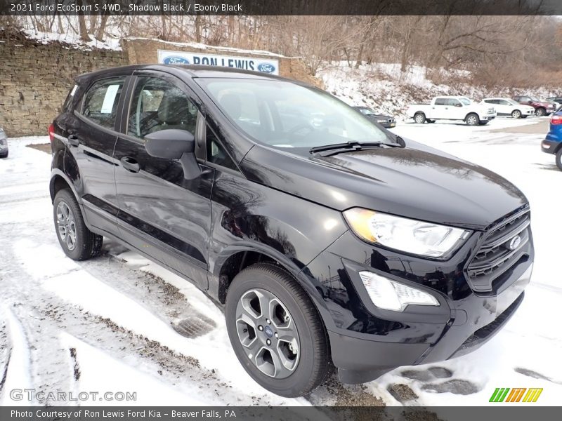 Shadow Black / Ebony Black 2021 Ford EcoSport S 4WD