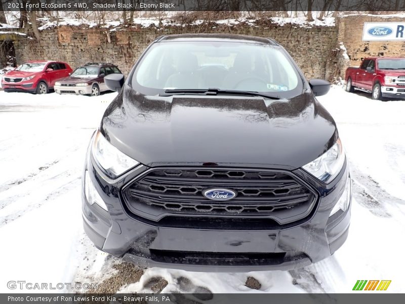 Shadow Black / Ebony Black 2021 Ford EcoSport S 4WD