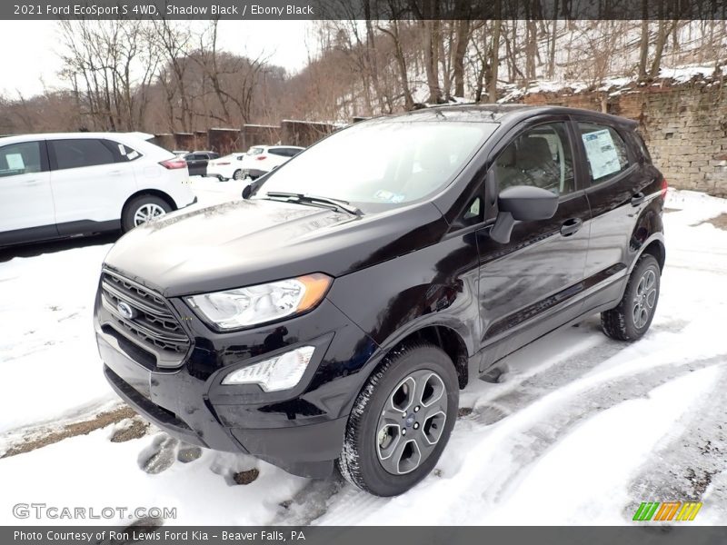 Shadow Black / Ebony Black 2021 Ford EcoSport S 4WD