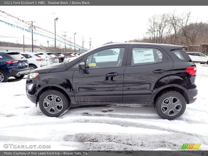 Shadow Black / Ebony Black 2021 Ford EcoSport S 4WD
