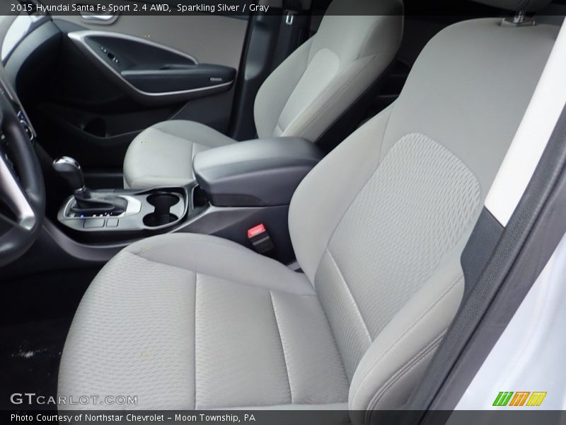 Sparkling Silver / Gray 2015 Hyundai Santa Fe Sport 2.4 AWD