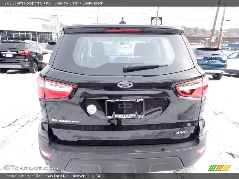 Shadow Black / Ebony Black 2021 Ford EcoSport S 4WD