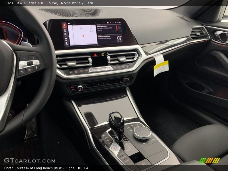 Alpine White / Black 2021 BMW 4 Series 430i Coupe