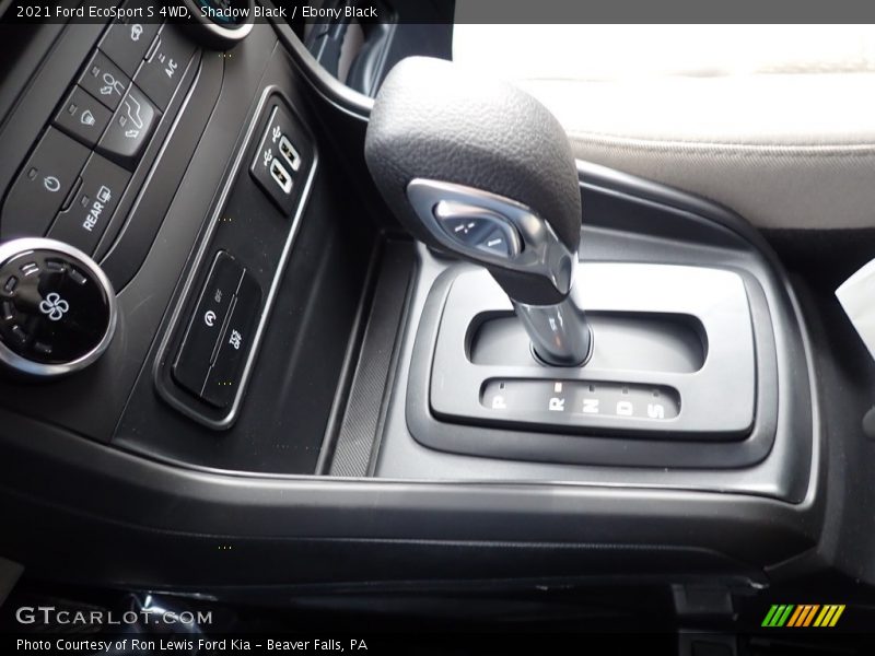 Shadow Black / Ebony Black 2021 Ford EcoSport S 4WD