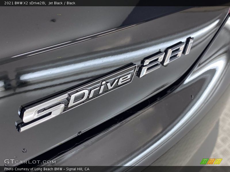 Jet Black / Black 2021 BMW X2 sDrive28i