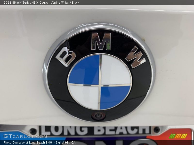 Alpine White / Black 2021 BMW 4 Series 430i Coupe