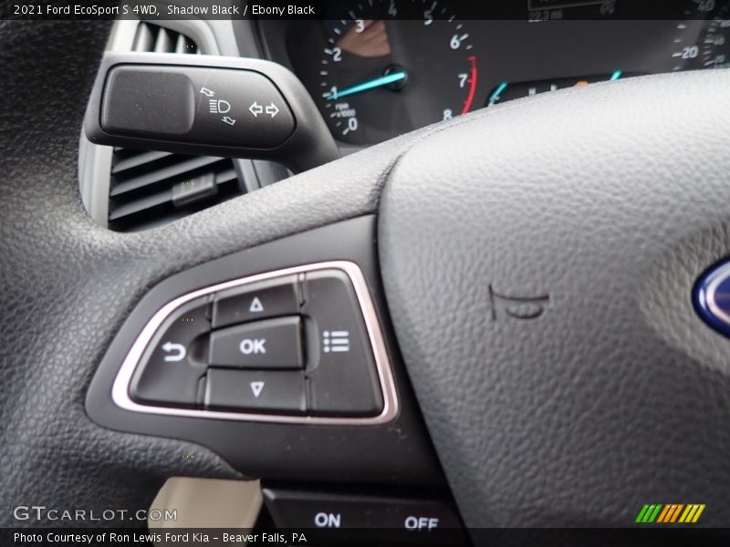 Shadow Black / Ebony Black 2021 Ford EcoSport S 4WD