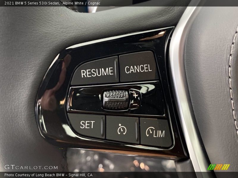 Alpine White / Cognac 2021 BMW 5 Series 530i Sedan