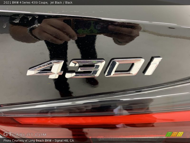 Jet Black / Black 2021 BMW 4 Series 430i Coupe