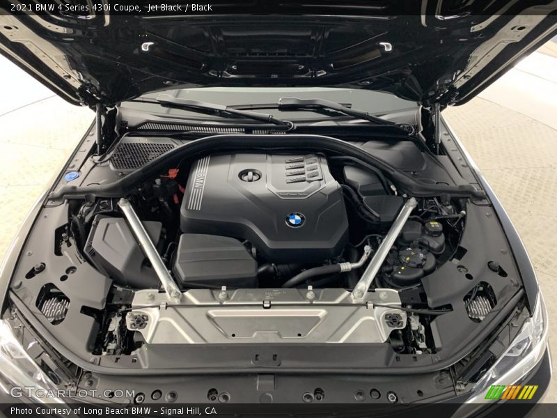 Jet Black / Black 2021 BMW 4 Series 430i Coupe