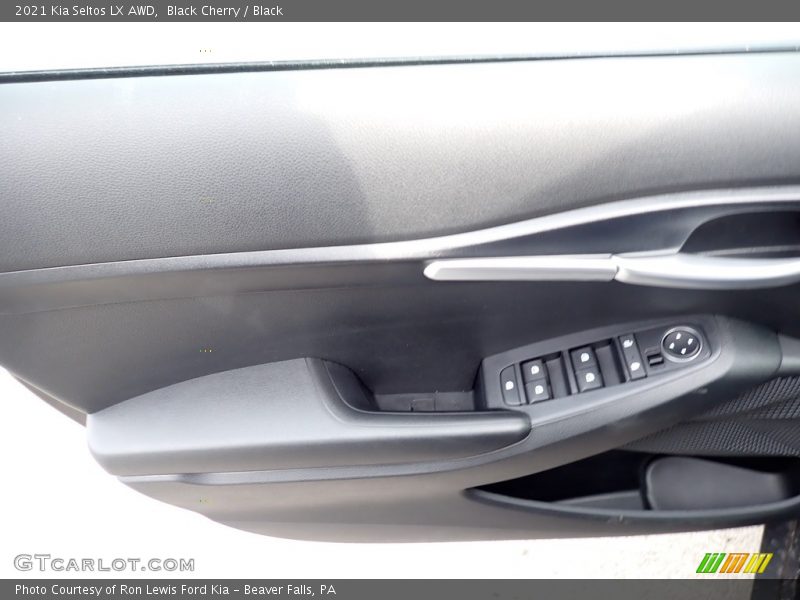 Black Cherry / Black 2021 Kia Seltos LX AWD