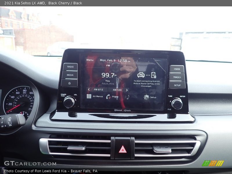 Black Cherry / Black 2021 Kia Seltos LX AWD